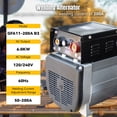 thumbnail image 3 of HPDMC 14HP 3-in-1 Gas Powered Air Compressor (30 Gal ASME Tank), 200A Welder & 6000W Generator - 180 PSI Two-Stage Piston Compressor with Electric Start - Truck Mount Portable Power Unit, 3 of 10