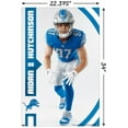thumbnail image 3 of NFL Detroit Lions - Aidan Hutchinson 22 Wall Poster, 22.375" x 34", 3 of 5