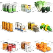 Sorbus Kitchen Pantry Organization Storage Bins for Fridge, Freezer, Food Storage, Containers for Organizing, Cabinet Organizers (Set of 10)