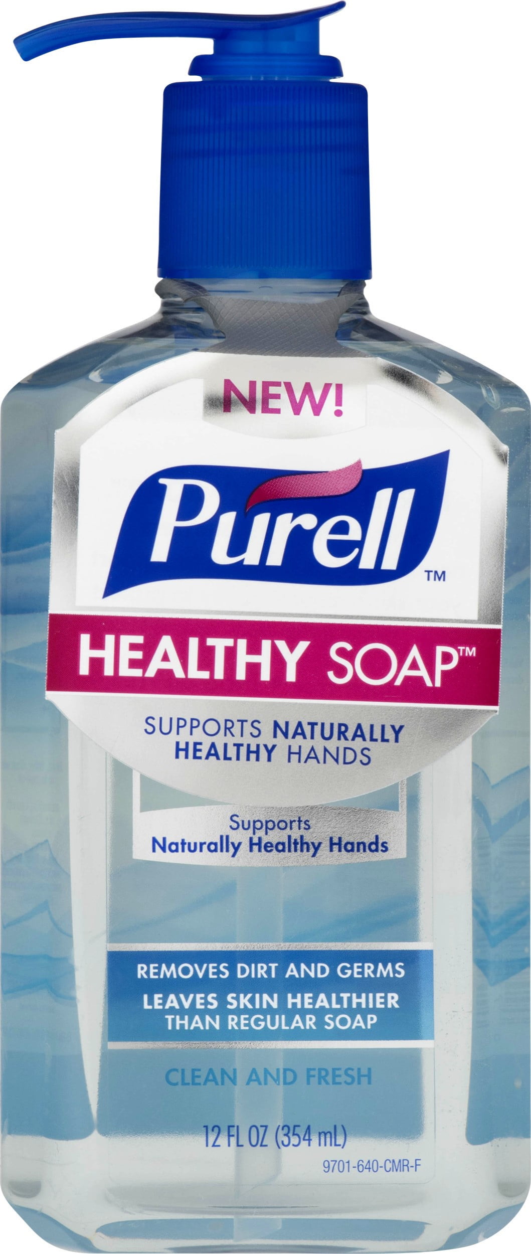 Purell Healthy Hand Soap, Clean and Fresh, 12 Fl Oz