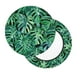 thumbnail image 2 of Disketp Monstera Leaves Funda Redonda para Taburete, Funda de Cojín para Silla de Bar Suave y Elástica-14 inch, 2 of 7