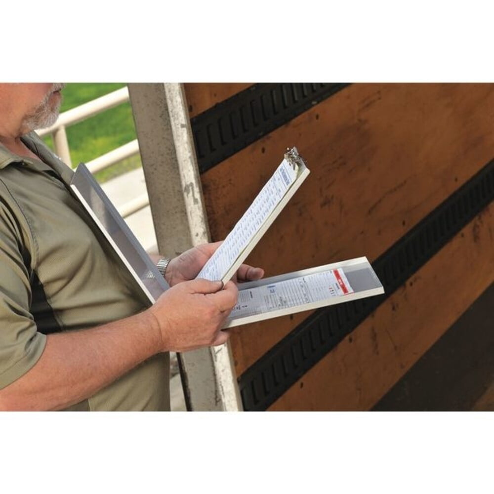 Saunders, SAU10019, Top-Opening Storage Clipboard, 1 Each, Silver