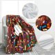 thumbnail image 2 of 71 Realistic Donut Blanket, Thermal Towel Blanket Lightweight and Soft Flannel Novelty Decorative Blanket, Perfectly Round Fuzzy Blanket on Bed Couch, 2 of 5