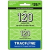 (Email Delivery) Tracfone 120-Minutes Wireless Airtime Card