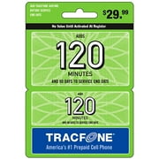 (Email Delivery) Tracfone 120-Minutes Wireless Airtime Card