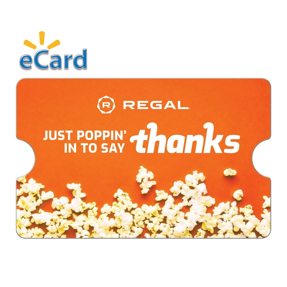 Regal 25 Thank You Thank You Gift Card (Email Delivery