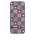 thumbnail image 2 of TSOVTHRID American Flag Grid Print Sofa Arm Cover Soft Couch Arm Protector, Arm Cover for Recliner, Furniture Protector for Leather Sofa Couch 4th of July Patriotic Living Room Decoration, 2 of 8
