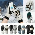 thumbnail image 7 of Xiaowjjj Winter Warm Couple Gloves Men's Screen Sports Gloves for Autumn and Winter Outdoor Riding Rubber Gloves Size Small Rubber Mechanics Gloves Transparent Gloves Oatmeal Gloves Oil Hauler Gloves, 7 of 7