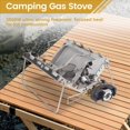 thumbnail image 4 of 3X Estufa de Camping Portátil para Exteriores, Estufa de Gas de Casete de Alta Potencia una Prueba de Viento, Accesorios para Picnic, 4 of 9