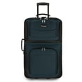thumbnail image 6 of Travel Select Amsterdam Expandable Rolling Upright Luggage, Navy, 25" Checked Medium, 6 of 8