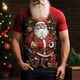 thumbnail image 1 of Camiseta Unisex 2022 para hombre, camiseta ligeramente elástica de Navidad, traje de fiesta para hombre, ropa de calle, camisetas de manga corta Hip Pop geniales, 1 of 4