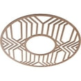 thumbnail image 2 of 36"OD x 13 1/8"ID x 3/8"T Empire Wood Fretwork Pierced Ceiling Medallion, Wood (Paint Grade), 2 of 3
