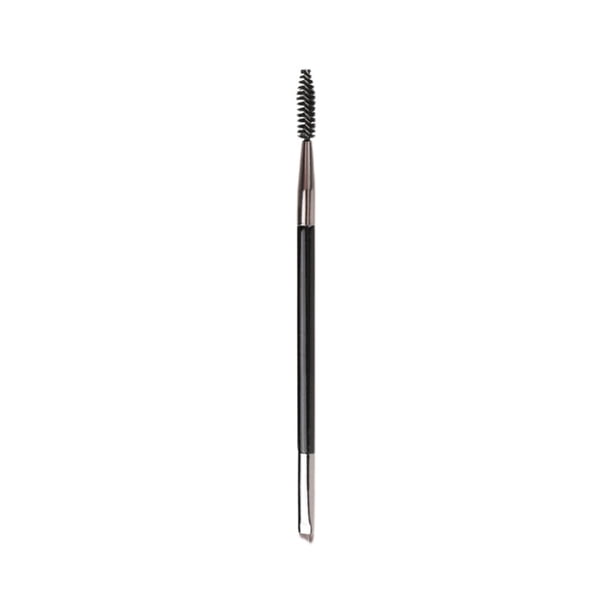 Minnieouse Cepillo para cejas en polvo, ahorro de espacio, exquisito Spoolie, sombra de ojos, rubor, herramienta de maquillaje, Mini delineador de Pinceles de maquillaje y herramientas Extremo único