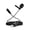 Black (with 3.5mm Headphone Port), variant on MillSO USB PC Microphone Plug & Play Omnidirectional External Lavalier USB Mic for Computer, Laptop, YouTube, Meeting, Recording, Gaming - 6.5FT