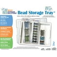 Elizabeth Ward Storage Tray, Plastic Bead Storage Organizer, 13.75 x 10 ...
