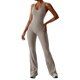 thumbnail image 1 of Gibobby Conjunto de pantalones de yoga Deportes de invierno Vestido de yoga sin Danza Body con cremallera elástica abdominal(Gris,XL), 1 of 5