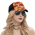 thumbnail image 5 of Disketp Red Cars Print Trucker Hat Men Women - Mesh Baseball SnapBack Cap, 5 of 7