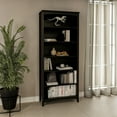 thumbnail image 3 of Shaker Style Bookcase - Black Finish - 72"H, 3 of 5