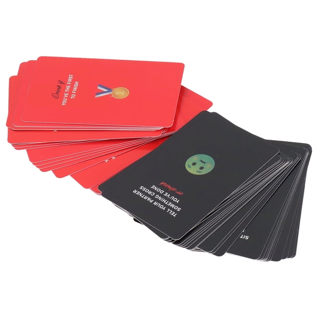 Juego De Cartas Para Adultos, Regalo De Cumpleaños, Baraja De Cartas Para Parejas, Suave Portátil Para Hombres Y Mujeres Para Fiestas Navideñas YLSHRF Funny Card Deck