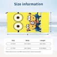 thumbnail image 2 of Toallas de playa de los Minions, toallas de baño absorbentes y ligeras de secado rápido, toalla de baño de microfibra ultra suave para viajes, playa, gimnasio, camping, yoga, picnics, piscina, 27,5 x, 2 of 8