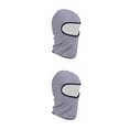 thumbnail image 4 of Toystoory Accesorios para motocicleta Pasamontañas Protector facial Protector de cabeza Orejeras Color simple Suministros de motor Clima frío gris claro 2Conjunto, 4 of 6