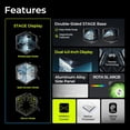 thumbnail image 2 of TRYX L-S360A-DM3M-G0K Stage ARGB 360mm AIO Screen3D Display Modes Asetek 7th GenV2 Intel LGA 1851/1700,AMD AM5/AM4 - Black, 2 of 9