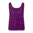 thumbnail image 6 of GEWSEY Plus Size for Women Tankini Swimsuits for Women Trendy Tank Tops Modest Bathing Suits Swimwear Purple, 2XL, 6 of 7