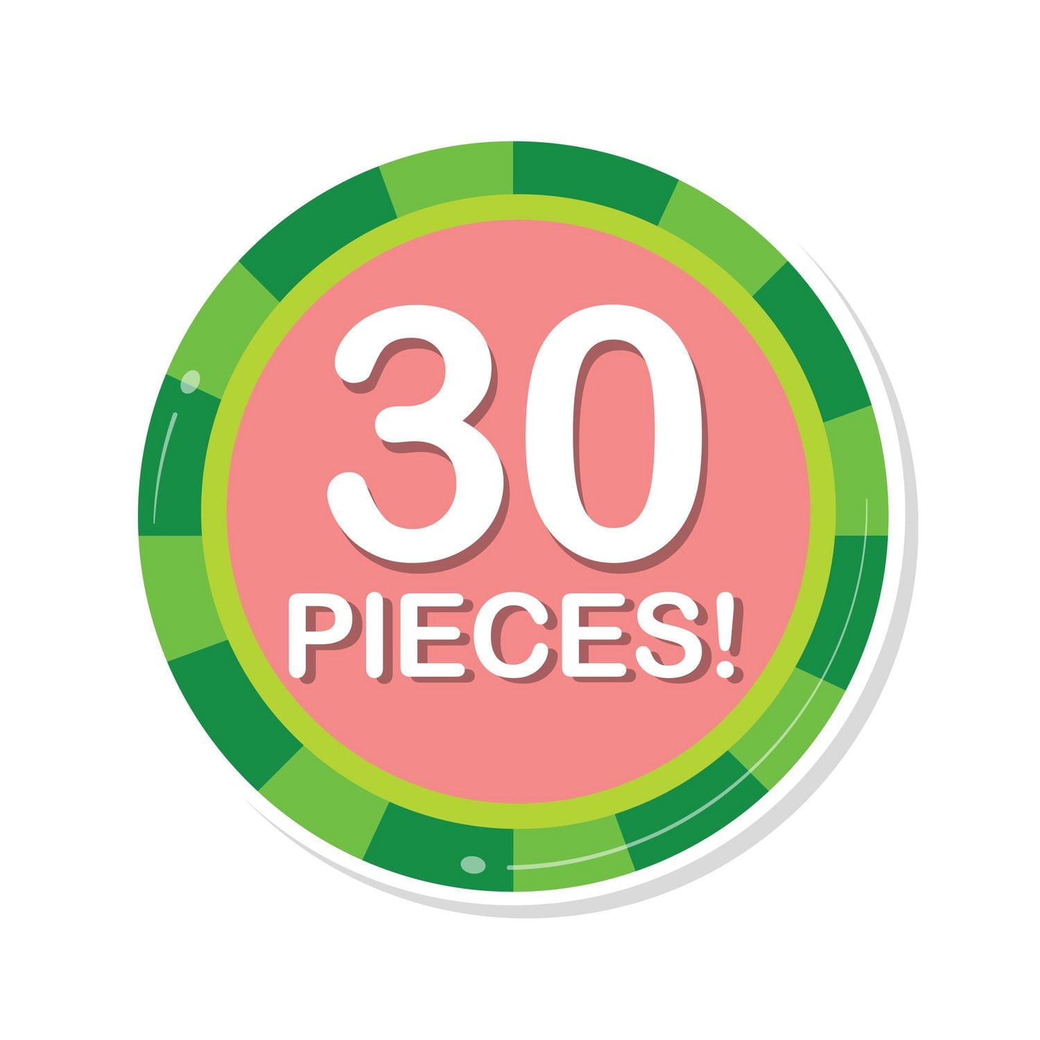 CoComelon JJ & Friends Wood Block Set, 30-pieces, Recycled Wood