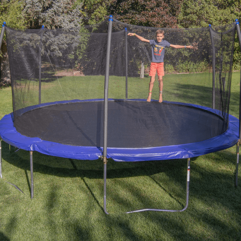 Skywalker Trampolines 16-Foot Round Trampoline with Enclosure Net