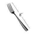 thumbnail image 5 of Eslite Ensemble de 12 Fourchettes de Table en Acier Inoxydable Noir, Fourchettes à Couverts, 8 Pouces, 5 of 5