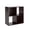 Cherry Brown, variant on Signature Design by Ashley Shallifer 4 Cube Storage Organizer with Oak Finish
