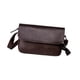 thumbnail image 4 of Bolso bandolera con correa ajustable para el hombro, bolso de negocios tipo bandolera, informal de piel sintética para uso diario y trabajo. Café, 4 of 8