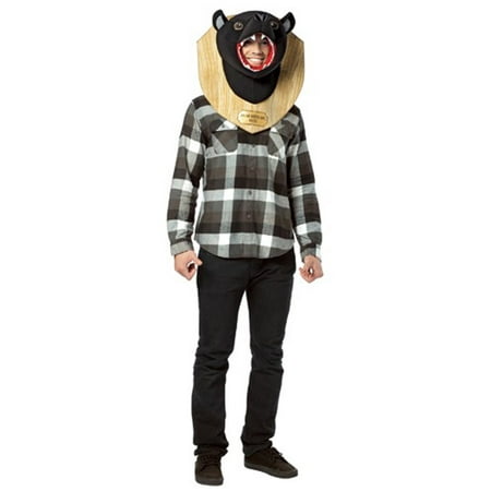 Trophy Head Bear With Me Costume Headpiece Adult
