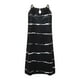 thumbnail image 4 of Vestido HUOGUO, casual, de verano, a la moda, de metal, cuello colgante, 4 of 5