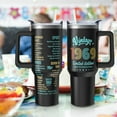 thumbnail image 2 of Happy 56th Birthday Gifts for Men Him, Dad- 56 Years Old Birthday Gifts Idea - Turning 56 Fifty-six Birthday Tumbler 40oz（1969 Black）, 2 of 6