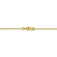 thumbnail image 3 of Leslie 14k Yellow Gold 1.35 mm Cable Link Chain, 3 of 4