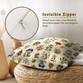 thumbnail image 6 of Herbs Flower Throw Pillow Covers 16x16 Inch Botanical Plant Pillow Case Set of 2 Sofa Couch Cushion Cover for Home Indoor Decor, 6 of 7