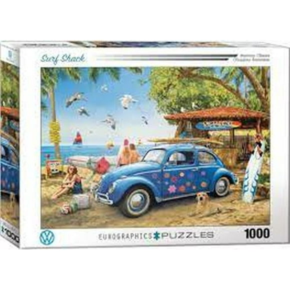 EUROGRAPHICS Vw Surf Shack 1000 Piece Puzzle