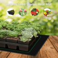 thumbnail image 4 of LERWAY Seedling Heating Mat Plant Germination Seed Starter Warmer Pad Hydroponics 21W, 4 of 12