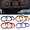 thumbnail image 6 of Air Conditioner Control Knob Outer Ring Cover Decor Fits for Forester 2019-2024, 6 of 7