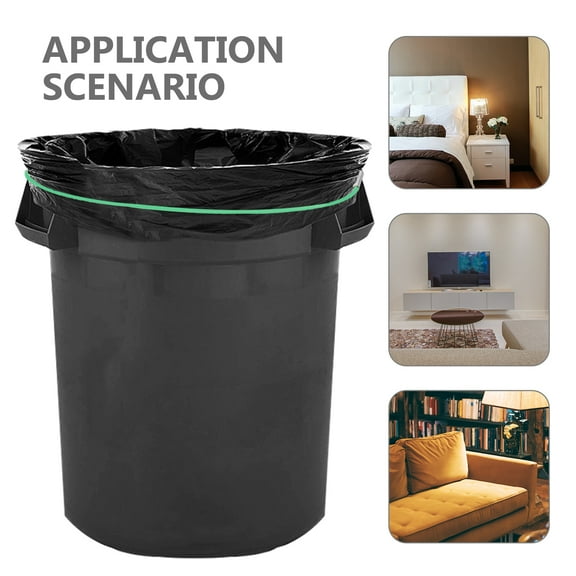 RENACLIPY Rubber Bands For Trash Cans Elastic Bands 4Pcs Green