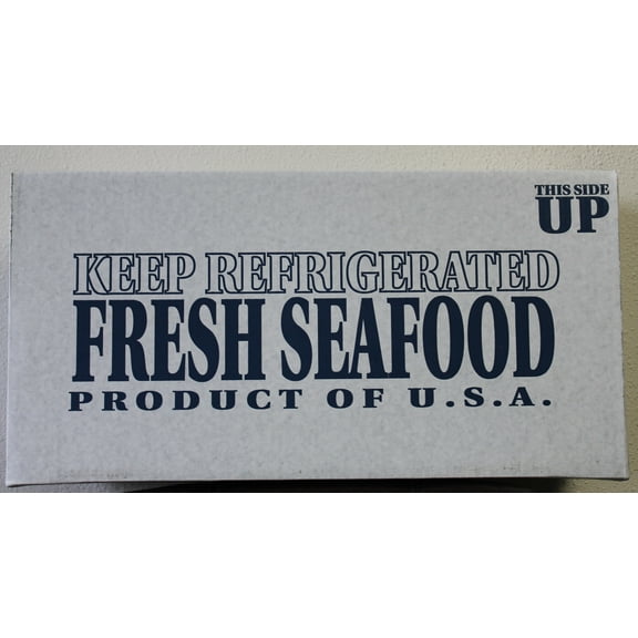 Kemps Insulated Wax Coated Shippers Fish Box, 50 lb