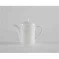 thumbnail image 1 of Tuxton China AMU-101 AlumaTux Modena 6 in. Coffee Pot with Lid - Pearl White  - 6 pcs, 1 of 1