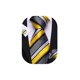 thumbnail image 1 of Corbata Barry.Wang Amarillo Negro a Rayas en Set de Seda 150 cm, 1 of 5