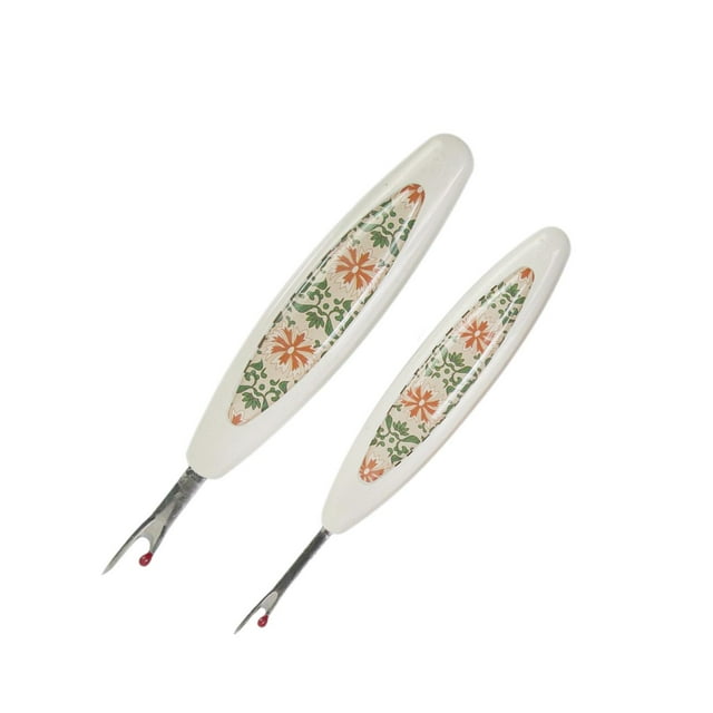 GUOOL 2Pcs Sewing Thread Remover Crafts Stitch Rippers for Crochet Knitting Sewing C