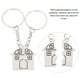 thumbnail image 4 of EeaseMX Juego de 2 llaveros de casa para pareja, chapados en aleación, con personalidad, creativos, joyería, decoración, regalo para hombres y mujeres., 4 of 8