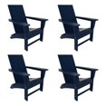 thumbnail image 1 of Palms Chaise Adirondack Pliante Moderne en Poly (Ensemble de 4), 1 of 8