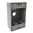 thumbnail image 2 of Caja eléctrica resistente a la intemperie Sealproof de 1 módulo con 3 orificios, 2 of 2