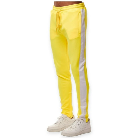 Rebel Minds Men Track Pants (Neon Yellow)