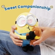 MINISO 8 Minions Plush Toys, Super Soft Stuffed Animals Pillow for Kids (Bob and Tim)